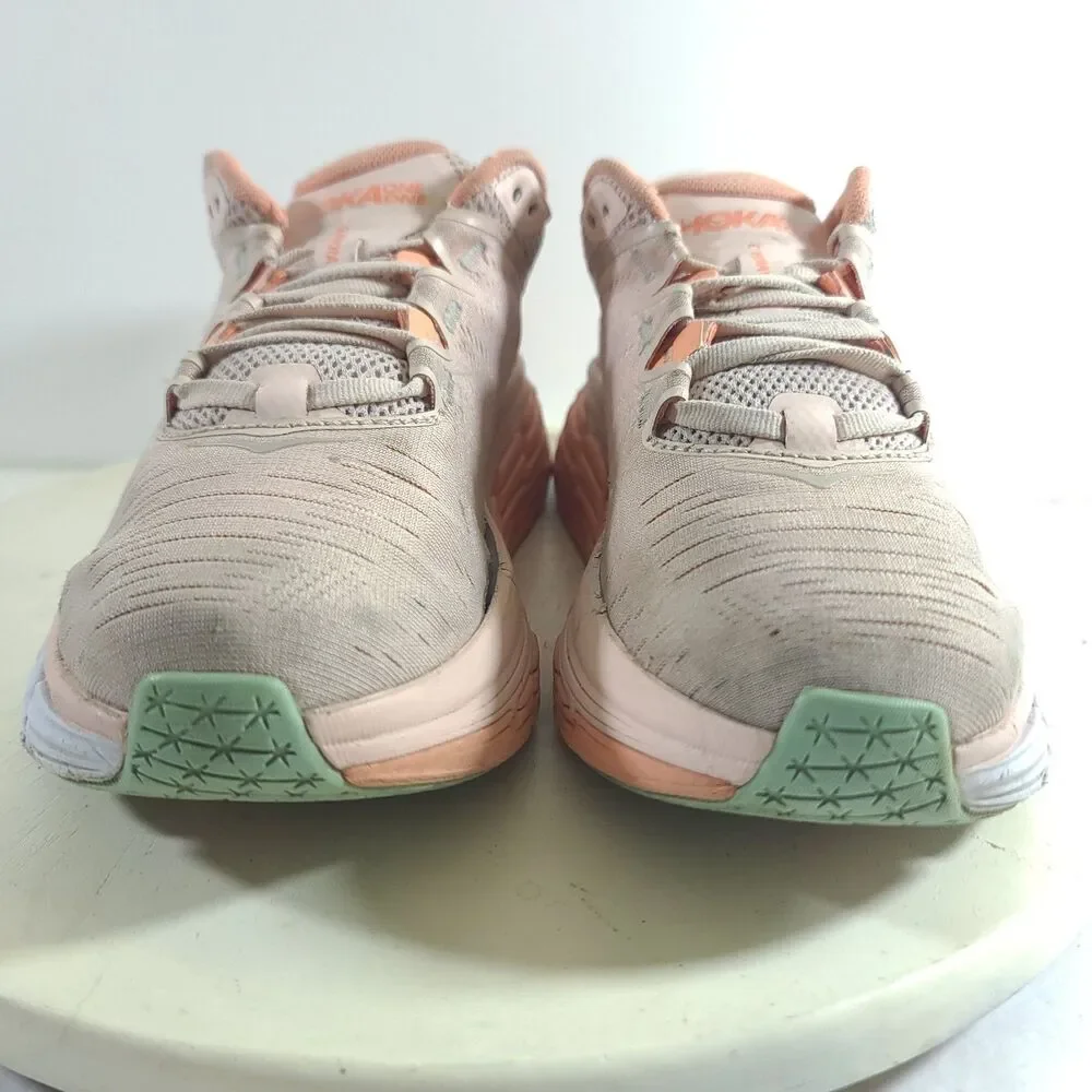 Hoka One One Womens Gaviota 3 1113521 SPCN Orange Running Shoes Sneakers Size 8B